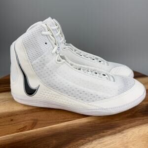 Nike Inflict 4 Wrestling Shoes White HM9674-100 Men’s Size 11